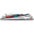 DC Comics Superman Flying Over City Pose Universal Laptop 15in (12.2 x 8.8in) Skin